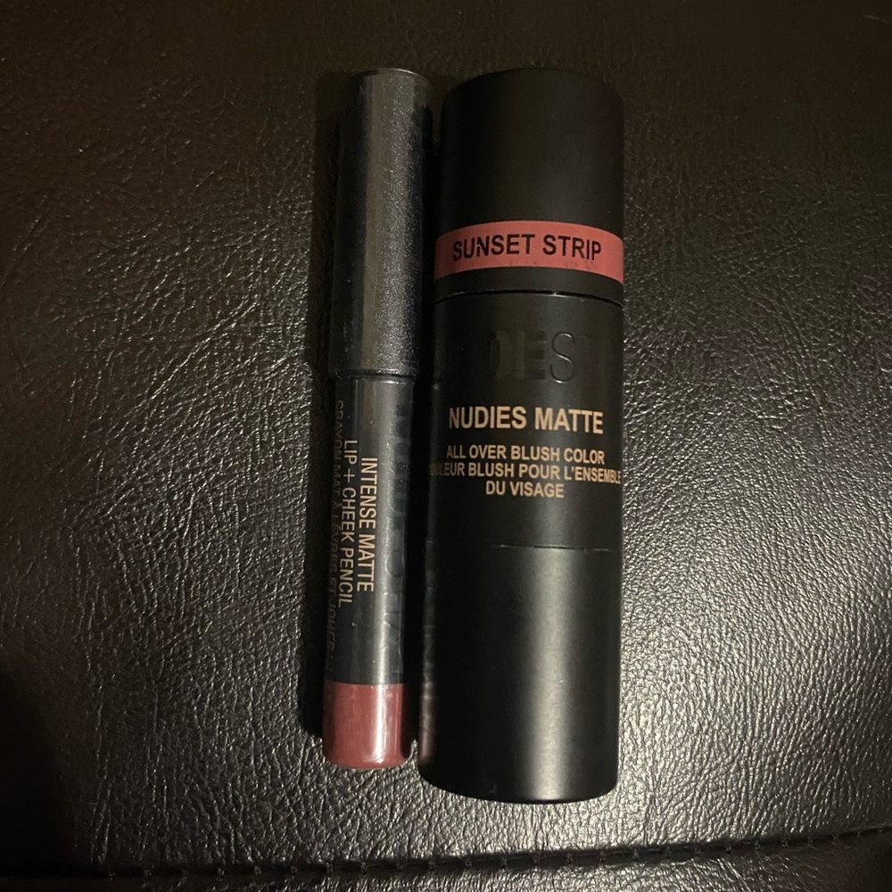 NUDESTIX SUNSET STRIP & SUNKISSED BLUSH WITH LIP